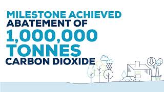 Orica Achieves 1,000,000 Tonnes Carbon Dioxide Abatement Milestone!