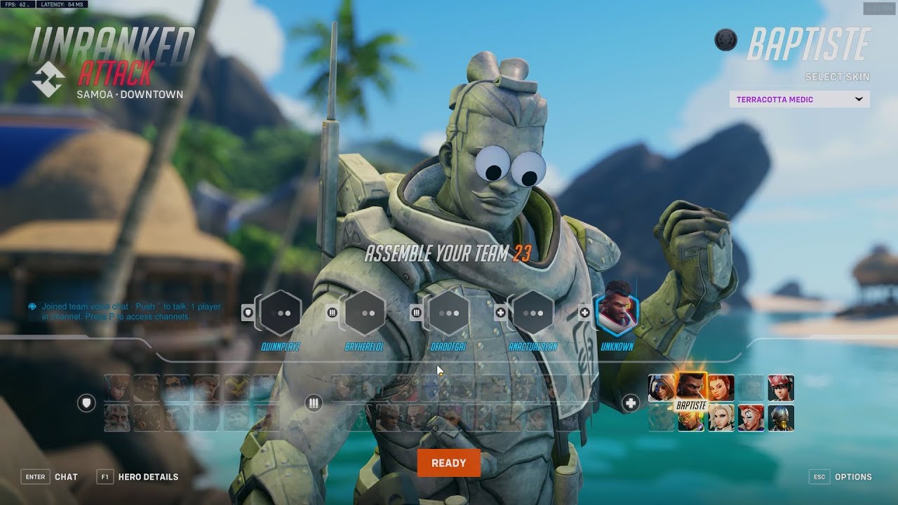 Baptiste No Commentary Overwatch 2 (PC 1080p 60)