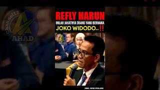 REFLY HARUN‼INILAH JAHATNYA JOKO WIDODO..‼#trending #reflyharun #rismonsianipar #news