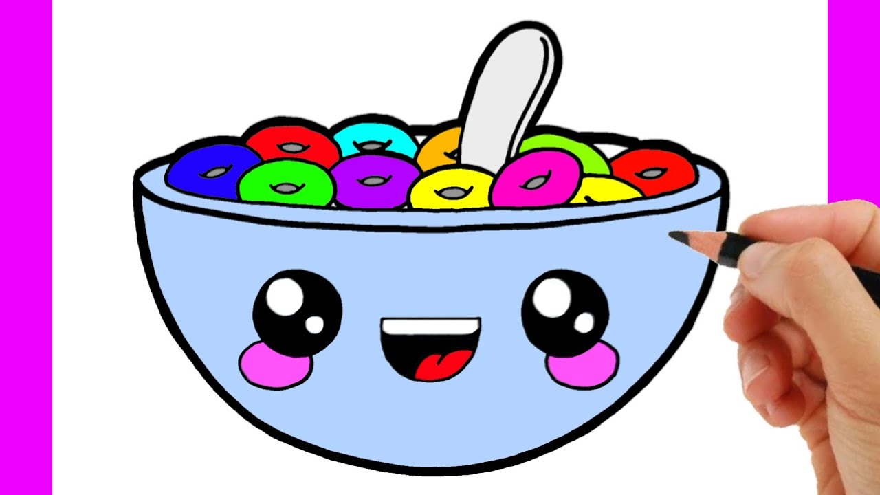 COMO DIBUJAR CEREALES KAWAII - thptnganamst.edu.vn