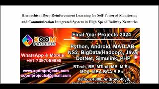 Hierarchical Deep Reinforcement Learning for Self Powered Monitoring and Communication Integrated