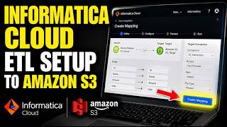 How to setup Informatica Cloud for ETL to Amazon S3 - Detailed Guide
