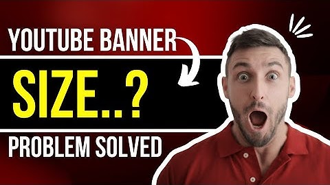 🔥YouTube Channel Banner Size Problem Solved 🔥