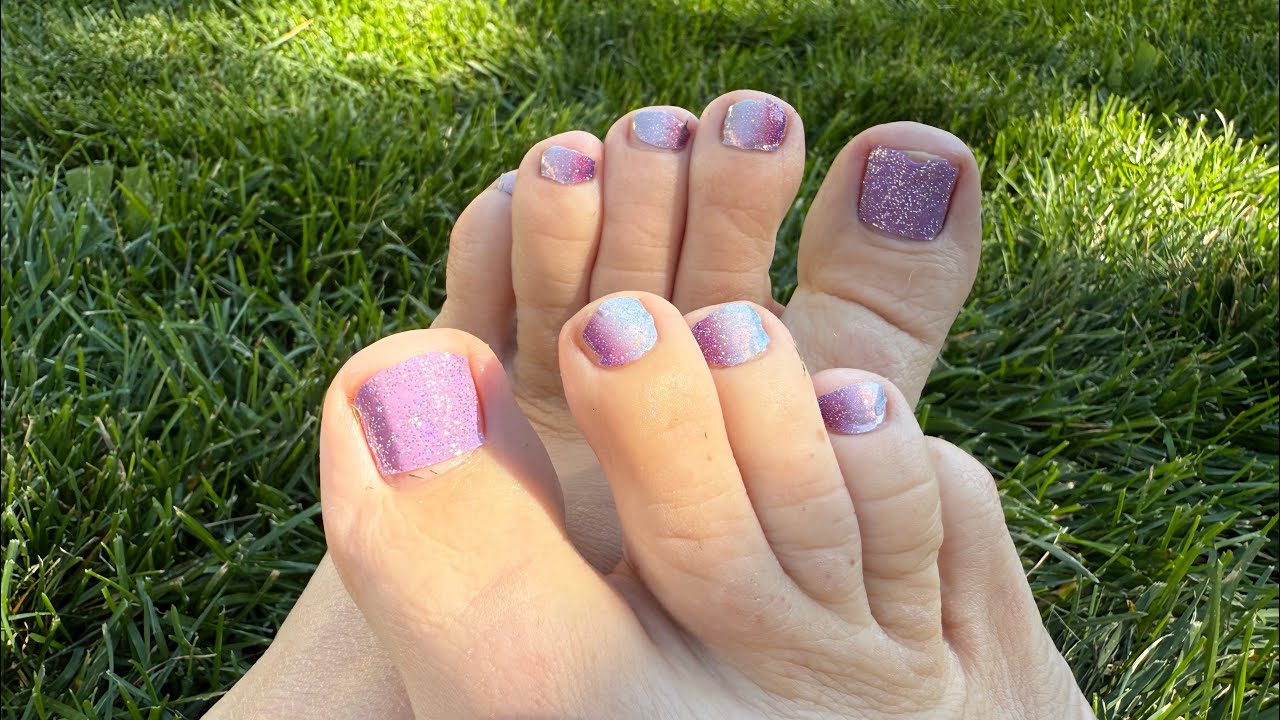 Color Street Pedicure with Partial Leftover Sets