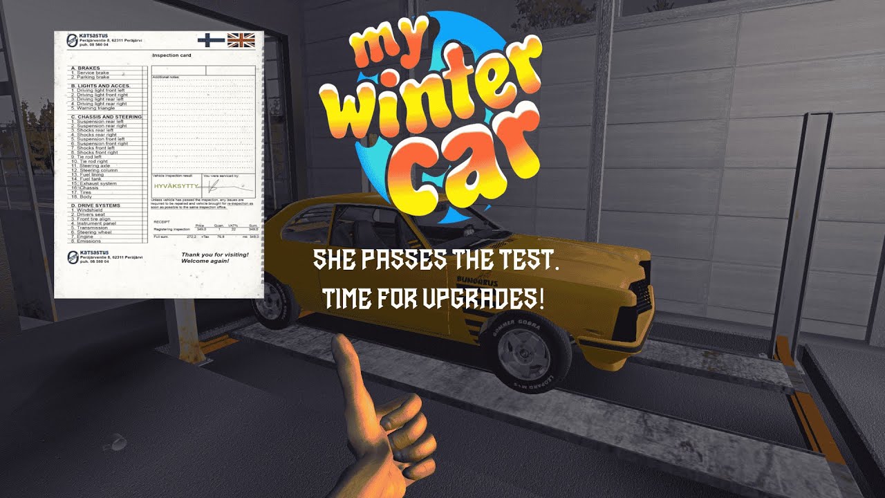 🔴 She Passed - Time For The Upgrading To Begin! | My Winter Car | Livestream
