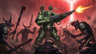 What If Doom Slayer Landed in WH40k and Declared WAR on the Warp