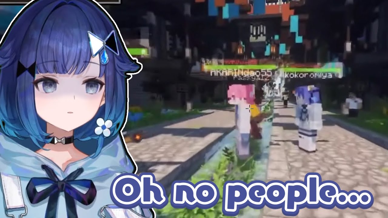 Introvert Joins the Biggest JP Streamer Event [Vspo ENG Sub - Tsumugi Kokage]