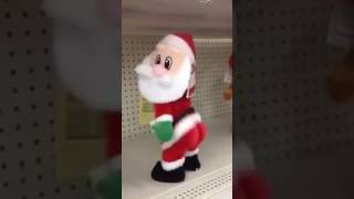 muñeco de santa claus bailando ginza