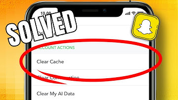How to clear cache of Snapchat