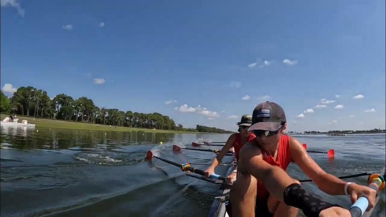USRowing Youth Southeast Regionals Mens 1V8 Final POV Lake County