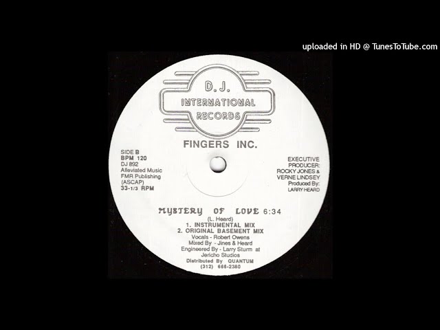 Fingers Inc. – Mystery Of Love Fingers Inc. | Mystery Of Love (Instrumental Mix) - YouTube