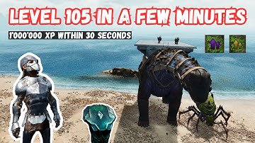 ASA - FASTEST Way To Get XP - Max Level In A Few Minutes (ARK: Survival Ascended) 4k