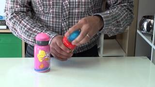 Botella Aluminio Tweety Looney Tunes 0,35L Laken.
