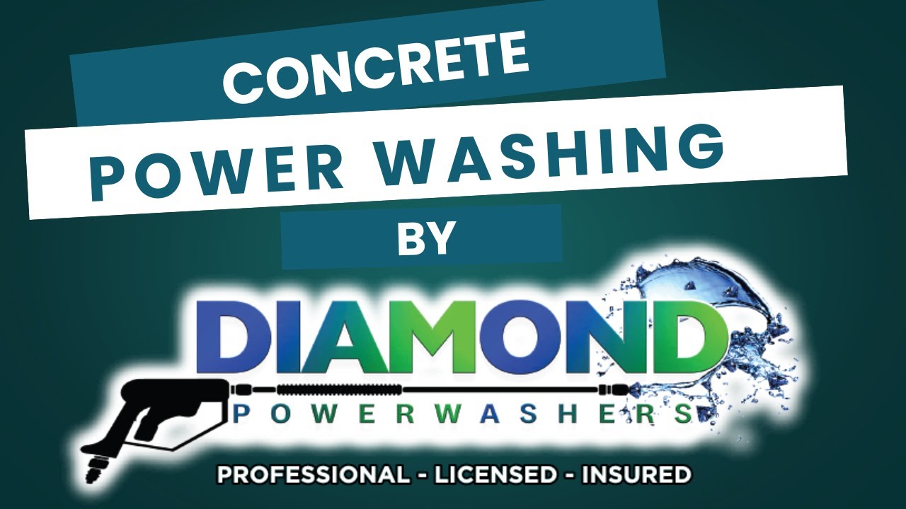 Satisfying Concrete power washing | Diamond Power Washers