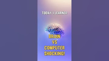 Today I Learned; The Shocking Truth About Our Brains vs. Supercomputers You Won