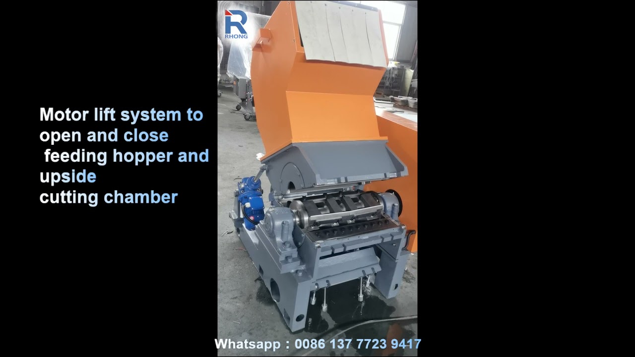 European Design Centralized Granulator,plastic recycling machines,plastic crusher RG-2650G WITH 15KW
