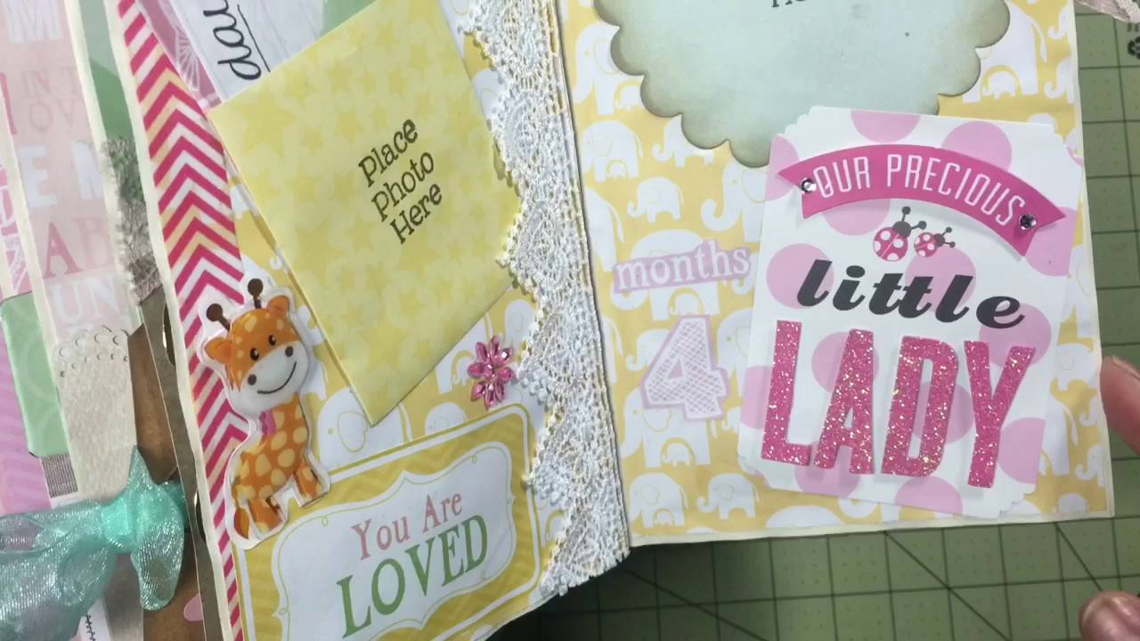 Junk Journal Baby Girl YouTube