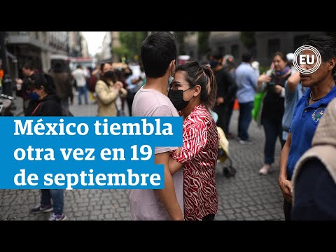 México registra nuevo sismo en 19 de septiembre
