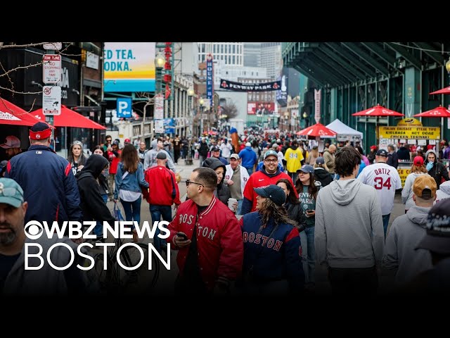 Fans say Red Sox opening day at Fenway Park feels like a "festival"