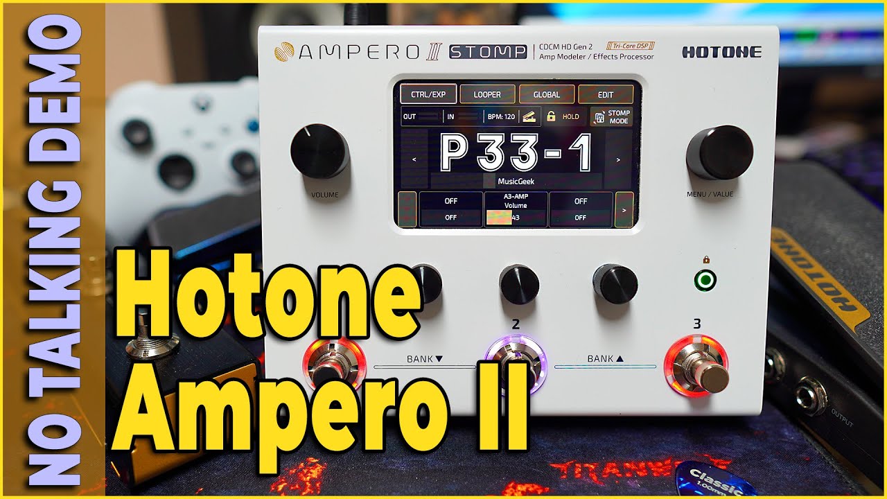 Hotone Ampero Stomp II NO TALKING - Modulation (4/5)