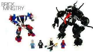 LEGO Spider Man 76115 ● SPIDER MAN MECH VS VENOM MECH [Speed Build Review]