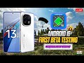 🔴IQOO 13 FIRST ANDROID 16 BETA TESTING | QOO 13 INDIA FASTEST PHONE LIVE PERFORMANCE TEST