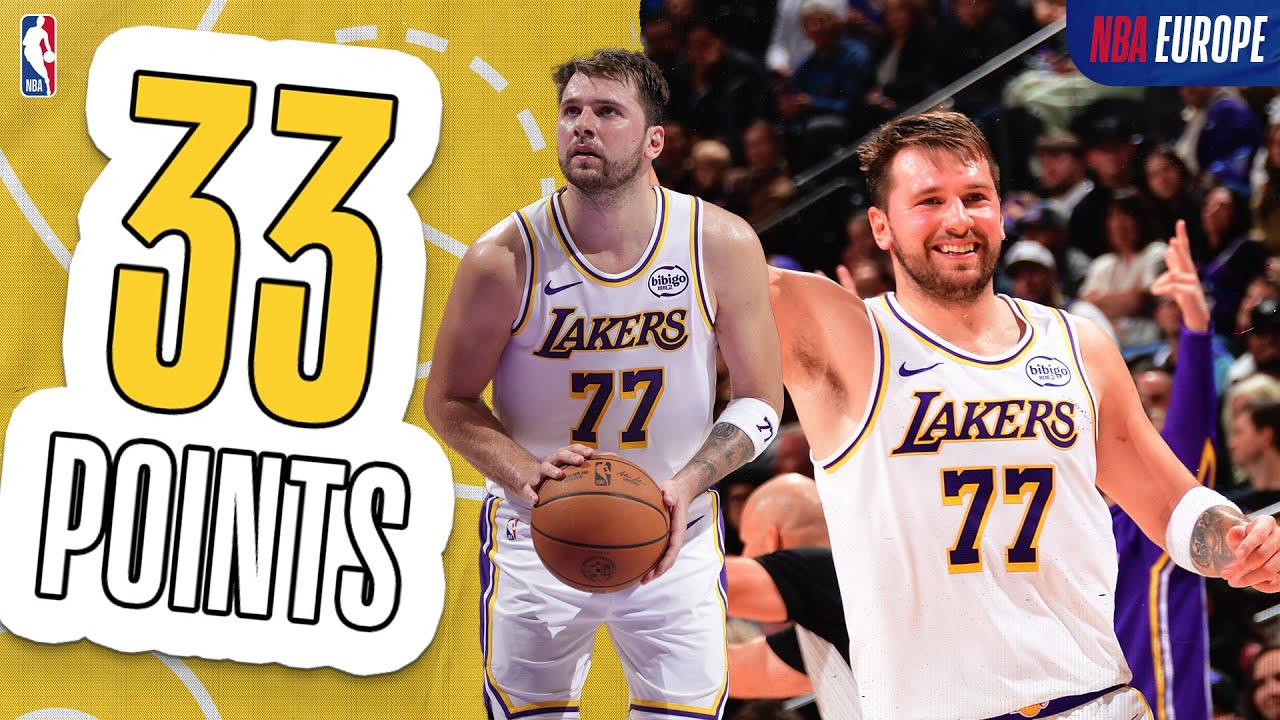 BIG NIGHT FOR LUKA 🪄 Doncic's Best Plays v Utah Jazz