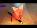 Лисенок в технике оригами