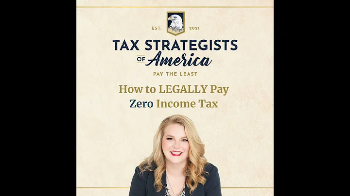 Former IRS Agent shares How to LEGALLY Pay Zero In...