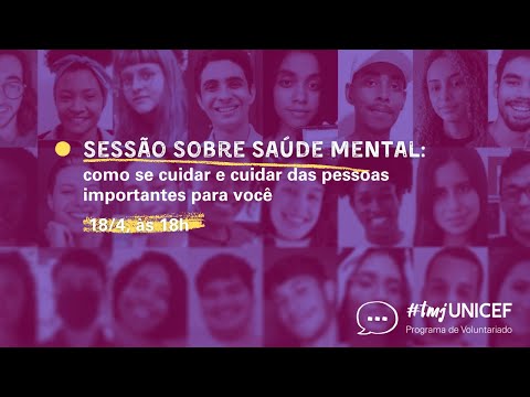 Sessão sobre saúde mental