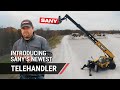 Introducing the sany st1256a telehandler  nextlevel innovation in material handling