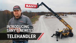 Introducing the SANY ST1256A Telehandler | Next-Level Innovation in Material Handling!