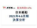 日本郵船2021年4−6月期決算分析【JPX配当利回りナンバーワン】