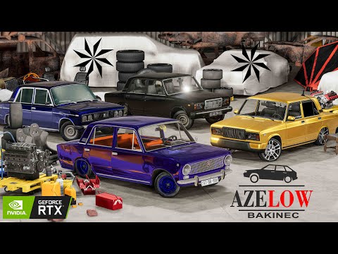 AZELOW Malikin Qarajı Vazlar Aftoş 2107 06 01 Dolya Bass Music | BeamNG.Driver #malikbedelov RTX