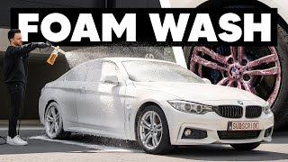 Bmw 4 Series Foam Wash - Exterior Auto Detailing