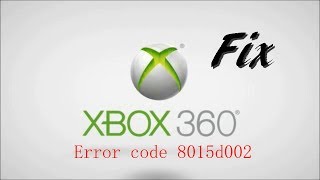 How to fix error code 8015d002