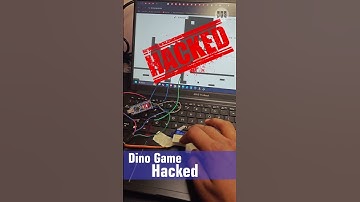 I Hacked the Dino Game with Arduino! 🦖🔥 Easy DIY Project #hack #dino #games