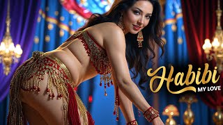 Habibi Ya Noor حبيبي يا نور Romantic Arabian Belly Dance Naaz In Qatar Ai Magical Music Video