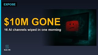 YouTube Just Wiped 16 AI Channels (35M Subs Gone) — Patterns The Algorithm Now Flags