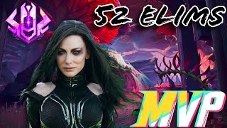 Eternity Level Hela Shuts Down Dive Comp | Marvel Rivals Ranked