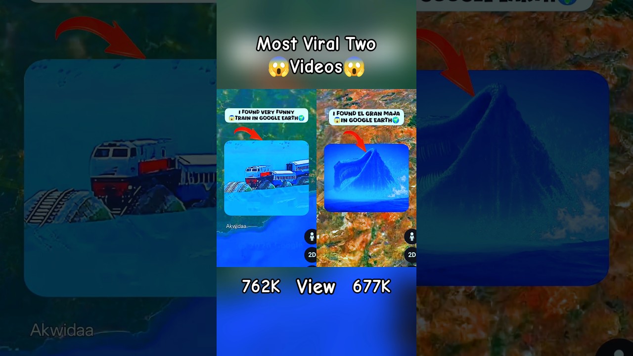 Top Two Amazing New V's Old Top Secret 😱😶‍🌫️ On Google Maps And Google Earth 🌎 