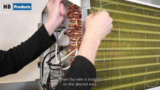 How to install Defrost on an overfeed evaporator
