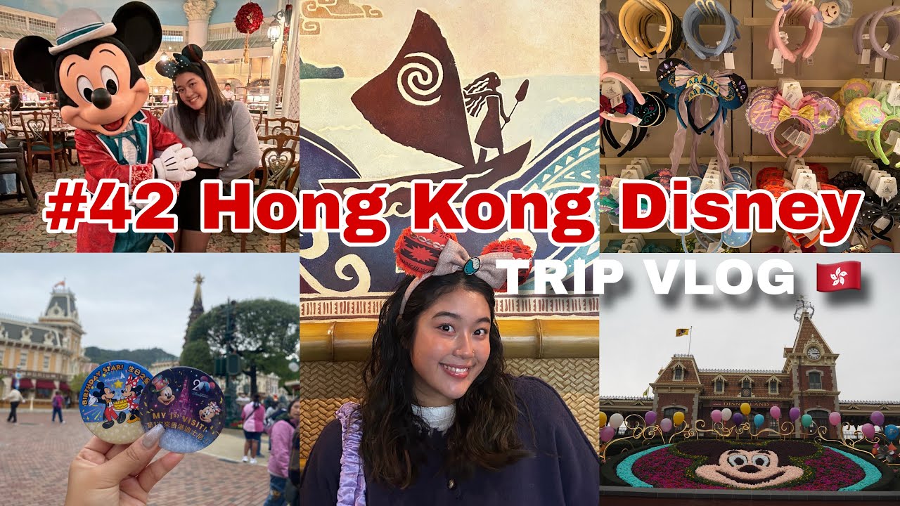 初香港ディズニーで大はしゃぎ🇭🇰💖