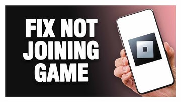 How To Fix Roblox Mobile Not Joining Game | Easy Quick Solution