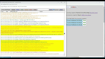 ADB WebUI Automotive Application Testing Playback Options