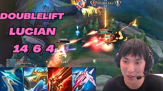 DOUBLELIFT PLAYS LUCIAN VS EZREAL ADC |NA MASTER PATCH 13.11| [League of Legends] Full Gameplay
