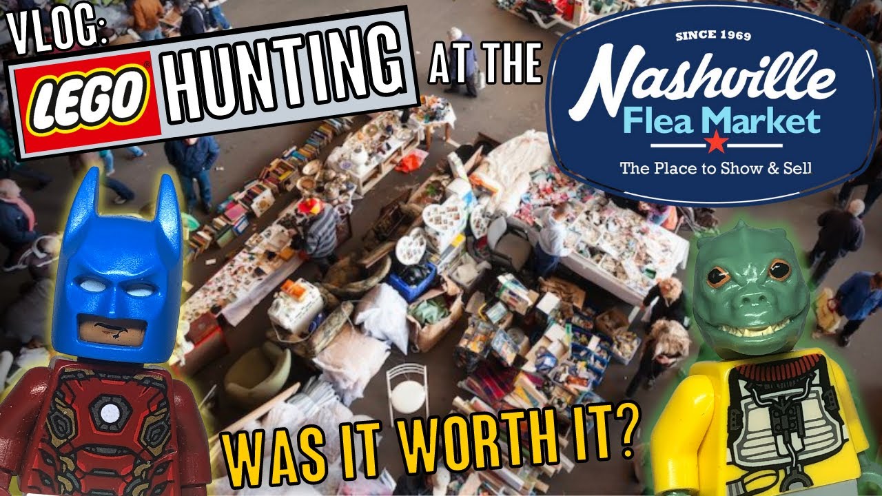 LEGO HUNTING at the Nashville Flea Market - Was It Worth The Trip?