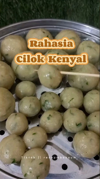 MAKE SUPER CHEWY CILOK, ALSO AKA ACI DICOLOK