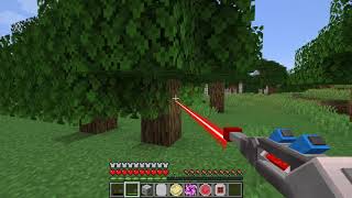 Minecraft - Mining Gadgets Mod Gamplay [4K]