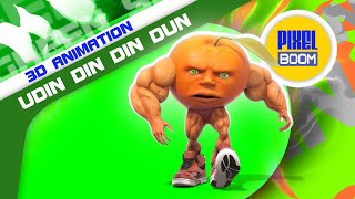 Blue Screen Udin Din Din Dun - Meme Brainrot - 3D Animation PixelBoom